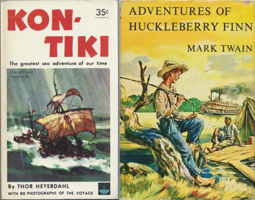 Acarya Simha - Kon Tiki - Adventures of Huckleberry Finn